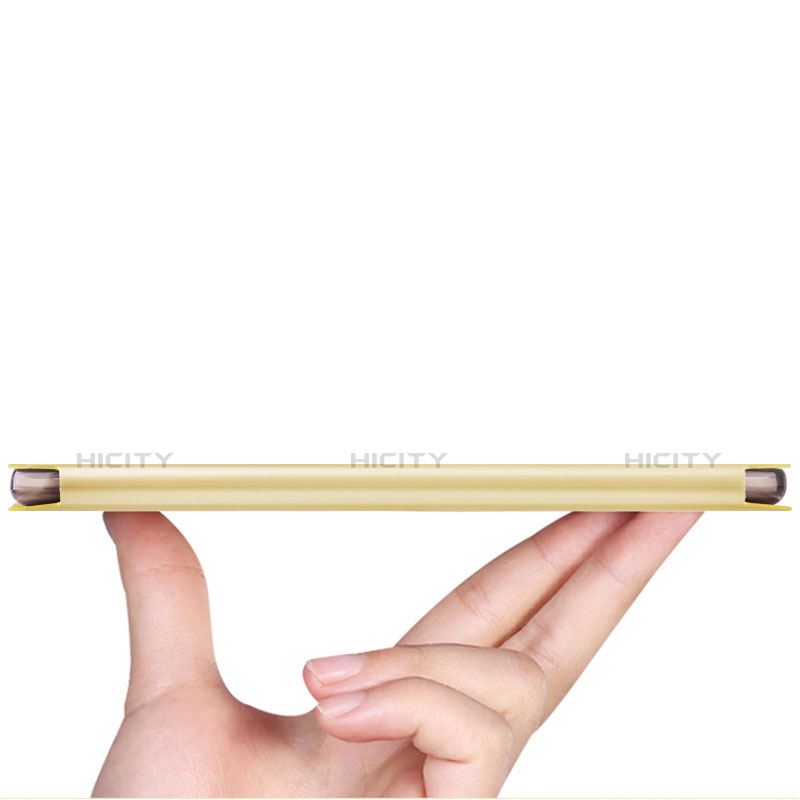 Huawei Honor 7X用手帳型 レザーケース スタンド ファーウェイ ゴールド