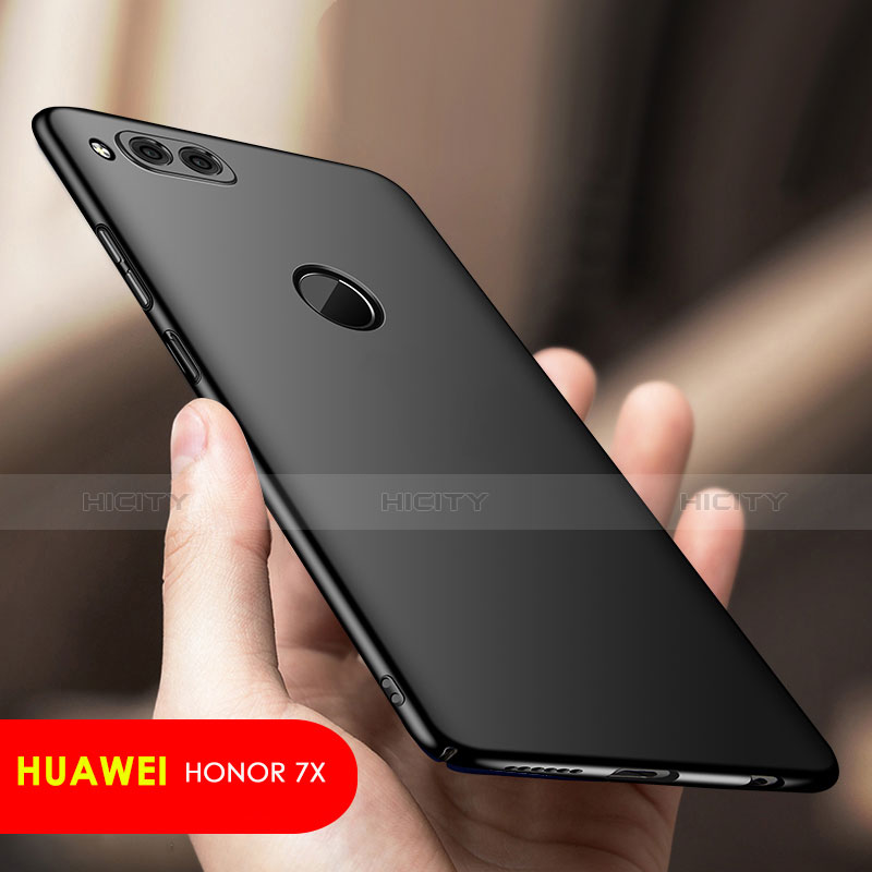 Huawei Honor 7X用ハードケース プラスチック 質感もマット M03 ファーウェイ ブラック