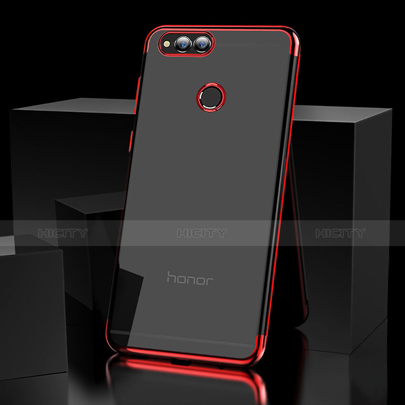 Huawei Honor 7X用極薄ソフトケース シリコンケース 耐衝撃 全面保護 クリア透明 H01 ファーウェイ 