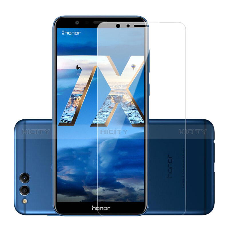 Huawei Honor 7X用強化ガラス 液晶保護フィルム ファーウェイ クリア