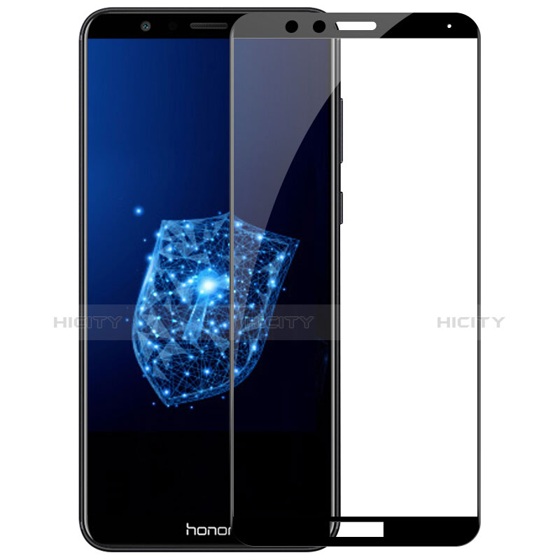 Huawei Honor 7X用強化ガラス フル液晶保護フィルム F03 ファーウェイ ブラック