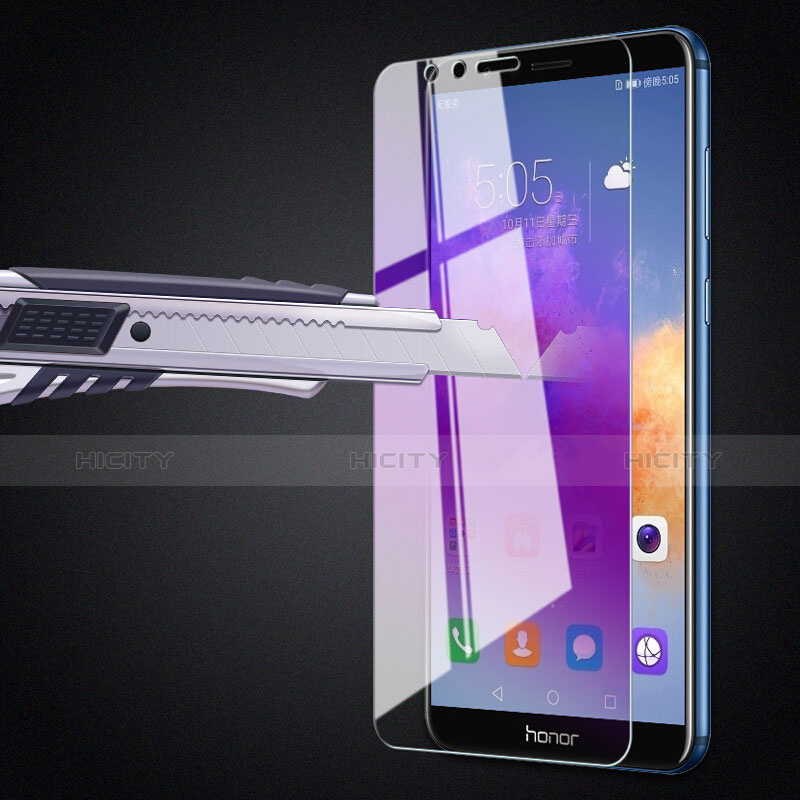 Huawei Honor 7X用アンチグレア ブルーライト 強化ガラス 液晶保護フィルム B01 ファーウェイ クリア