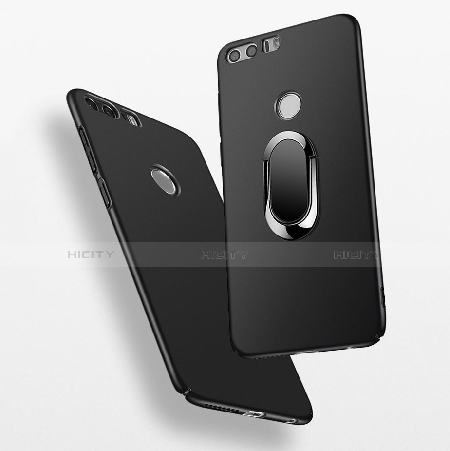 Huawei Honor 8用ハードケース プラスチック 質感もマット M07 ファーウェイ ブラック