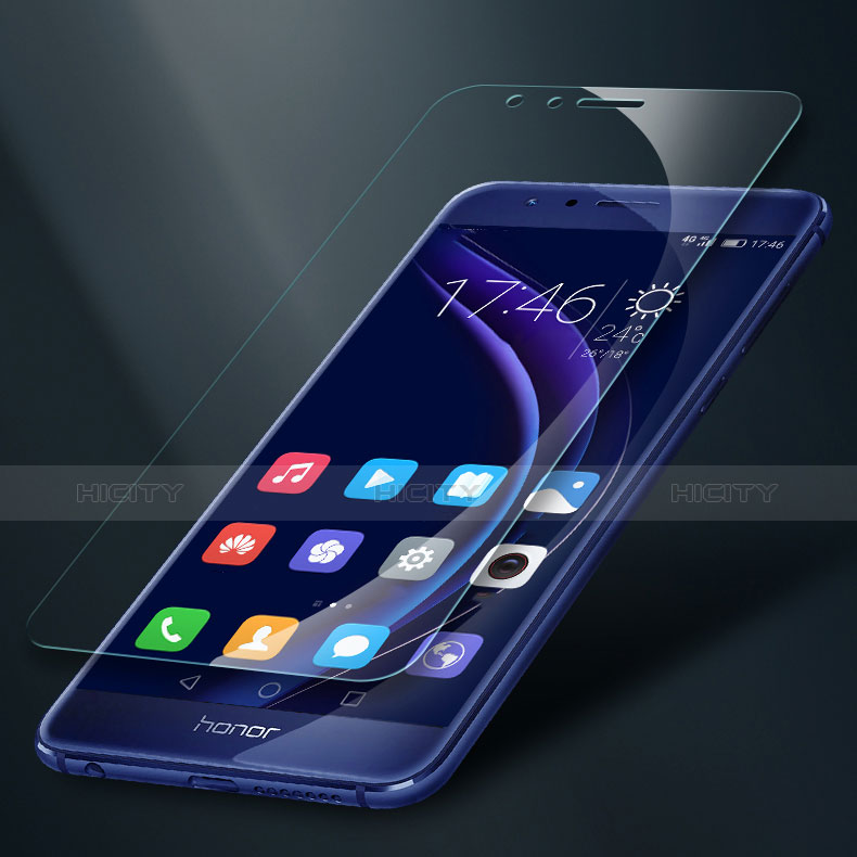 Huawei Honor 8用強化ガラス 3D 液晶保護フィルム ファーウェイ クリア