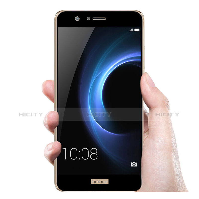 Huawei Honor 8用強化ガラス フル液晶保護フィルム F03 ファーウェイ ブラック