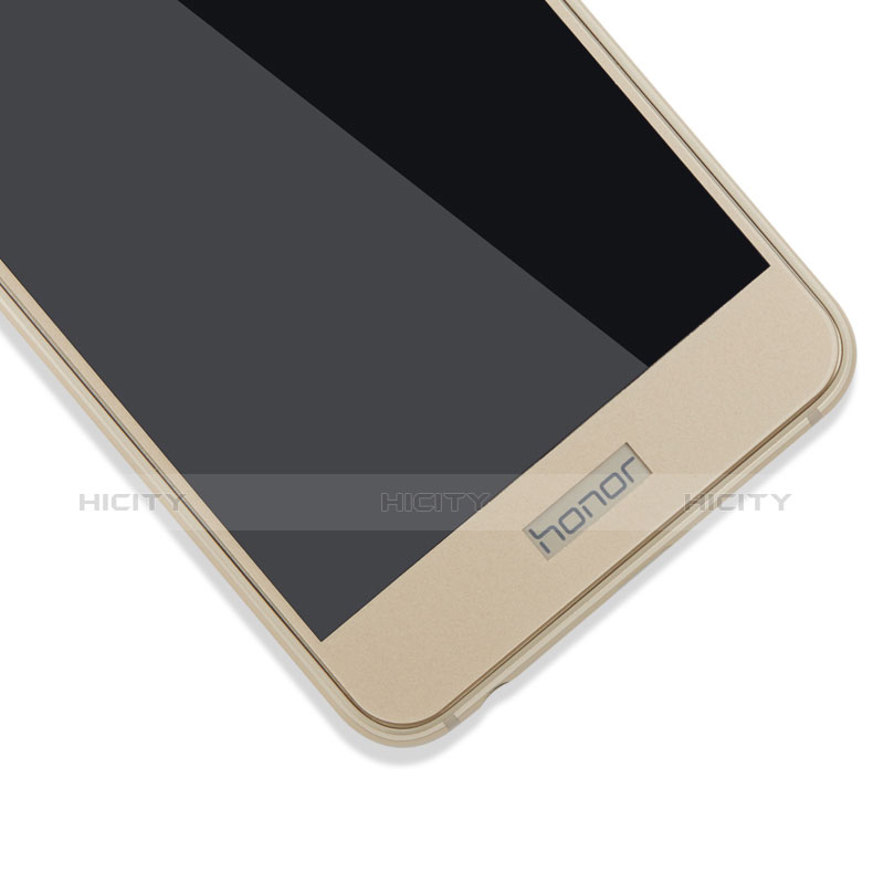 Huawei Honor 8用強化ガラス フル液晶保護フィルム F06 ファーウェイ ゴールド