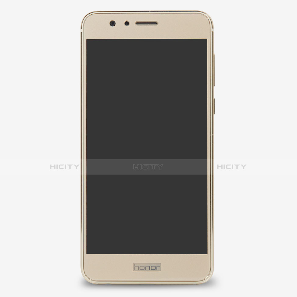 Huawei Honor 8用強化ガラス フル液晶保護フィルム F05 ファーウェイ ゴールド