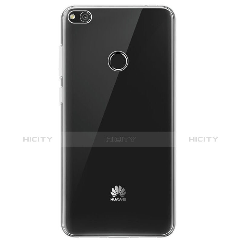 Huawei Honor 8 Lite用極薄ソフトケース シリコンケース 耐衝撃 全面保護 クリア透明 T02 ファーウェイ クリア