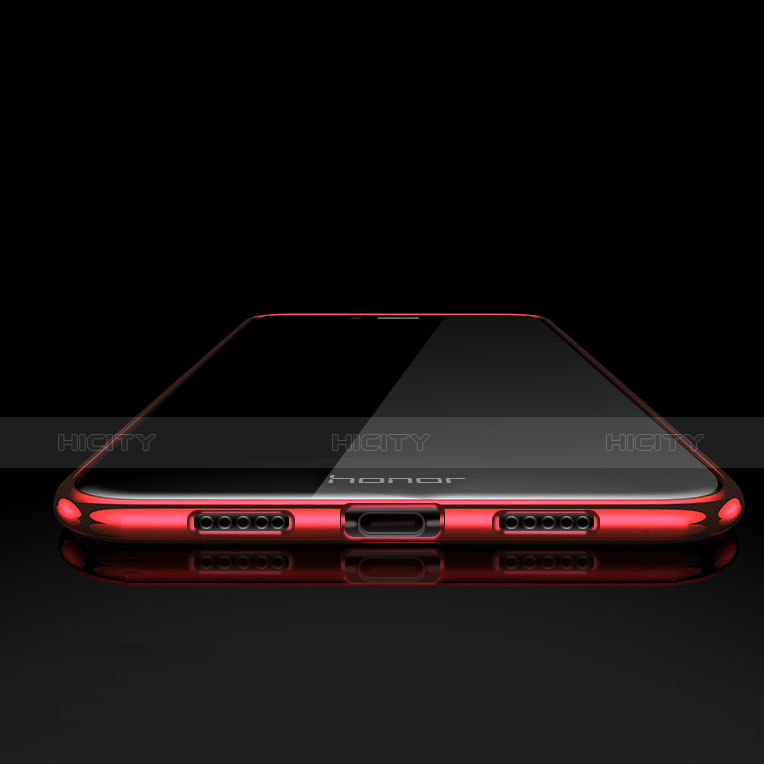 Huawei Honor 8 Lite用極薄ソフトケース シリコンケース 耐衝撃 全面保護 クリア透明 H01 ファーウェイ 