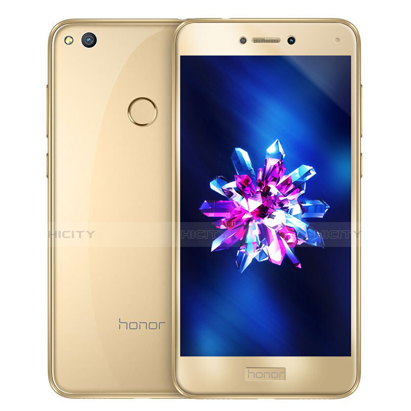 Huawei Honor 8 Lite用強化ガラス フル液晶保護フィルム F02 ファーウェイ ゴールド