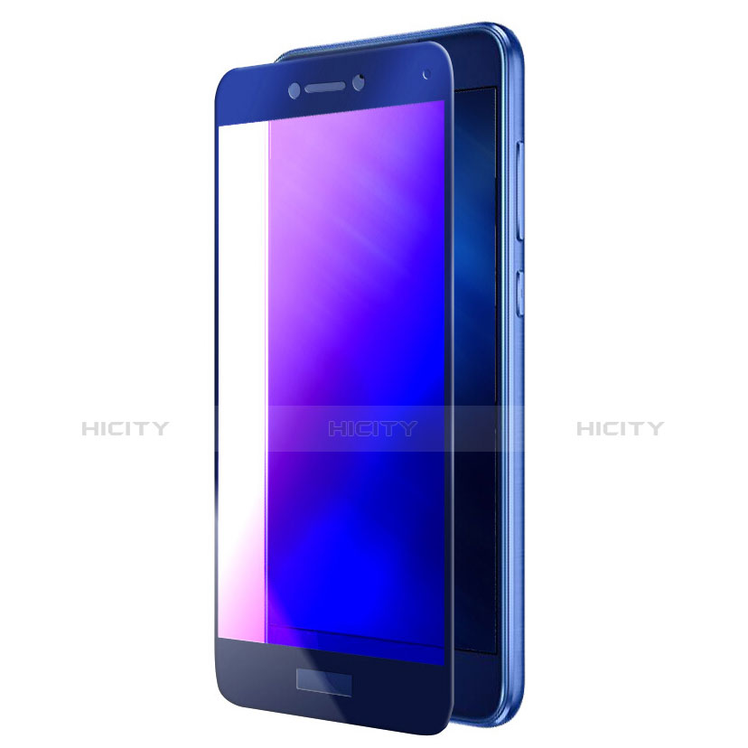 Huawei Honor 8 Lite用強化ガラス フル液晶保護フィルム F03 ファーウェイ ネイビー