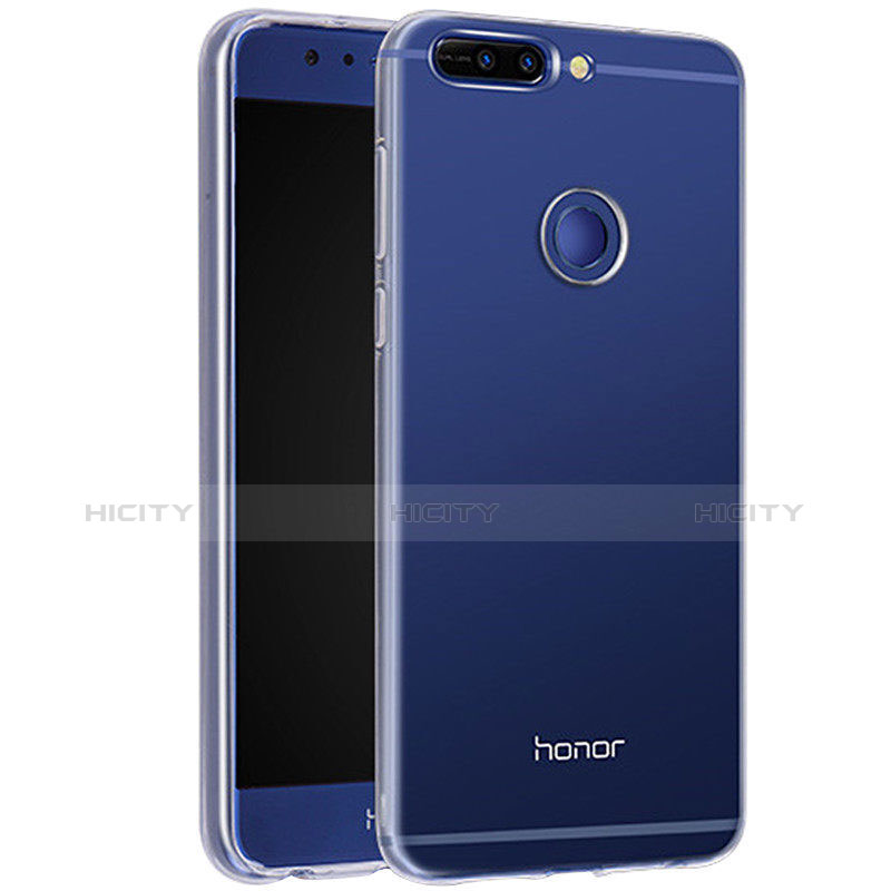 Huawei Honor 8 Pro用極薄ソフトケース シリコンケース 耐衝撃 全面保護 クリア透明 カバー ファーウェイ クリア