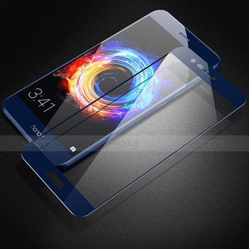 Huawei Honor 8 Pro用強化ガラス フル液晶保護フィルム F06 ファーウェイ ネイビー