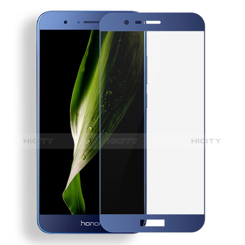 Huawei Honor 8 Pro用強化ガラス フル液晶保護フィルム F04 ファーウェイ ネイビー