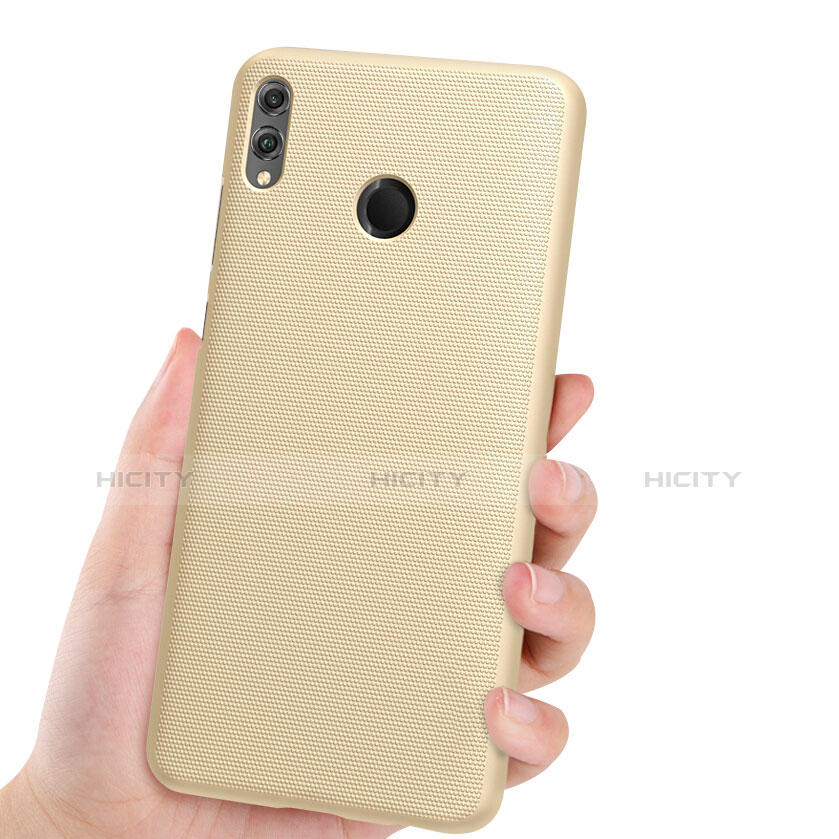Huawei Honor 8X用ハードケース プラスチック 質感もマット ファーウェイ ゴールド