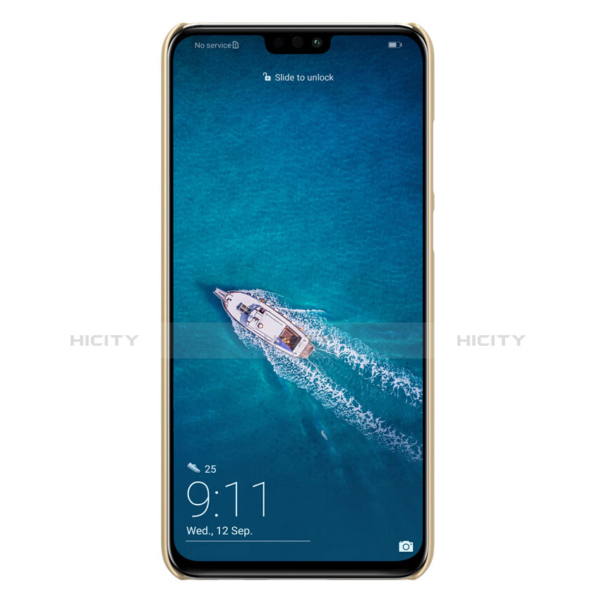 Huawei Honor 8X用ハードケース プラスチック 質感もマット ファーウェイ ゴールド