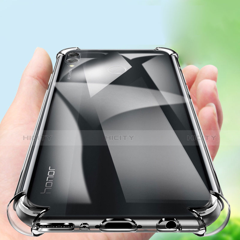 Huawei Honor 8X Max用極薄ソフトケース シリコンケース 耐衝撃 全面保護 透明 H01 ファーウェイ 