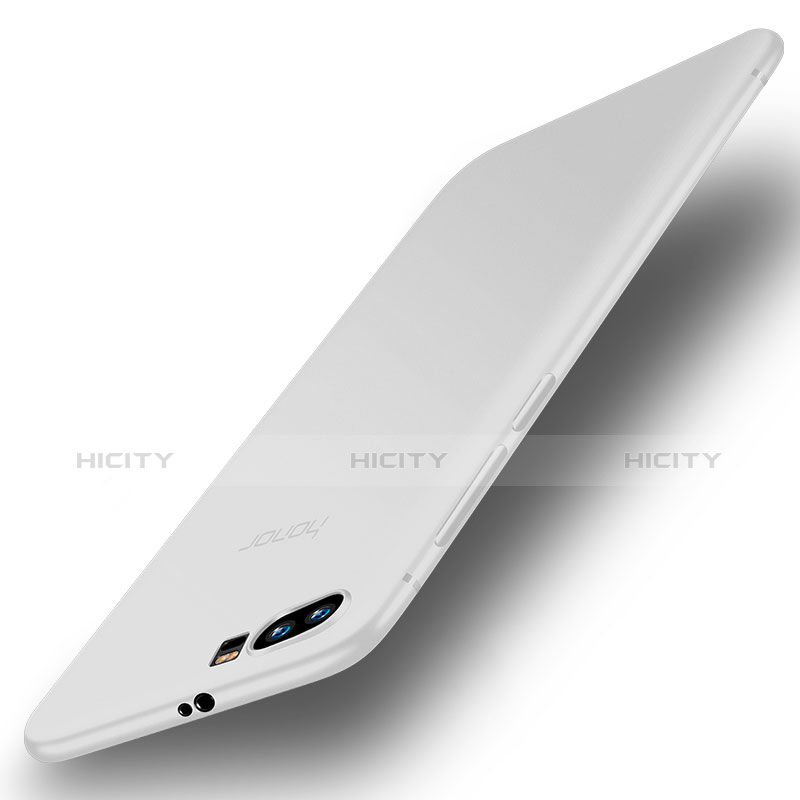 Huawei Honor 9用極薄ソフトケース シリコンケース 耐衝撃 全面保護 S02 ファーウェイ ホワイト