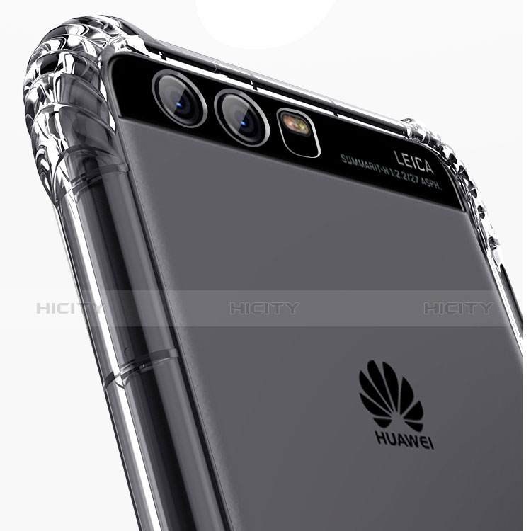 Huawei Honor 9用極薄ソフトケース シリコンケース 耐衝撃 全面保護 クリア透明 T14 ファーウェイ クリア