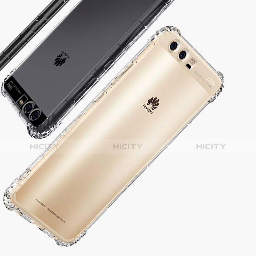 Huawei Honor 9用極薄ソフトケース シリコンケース 耐衝撃 全面保護 クリア透明 T14 ファーウェイ クリア