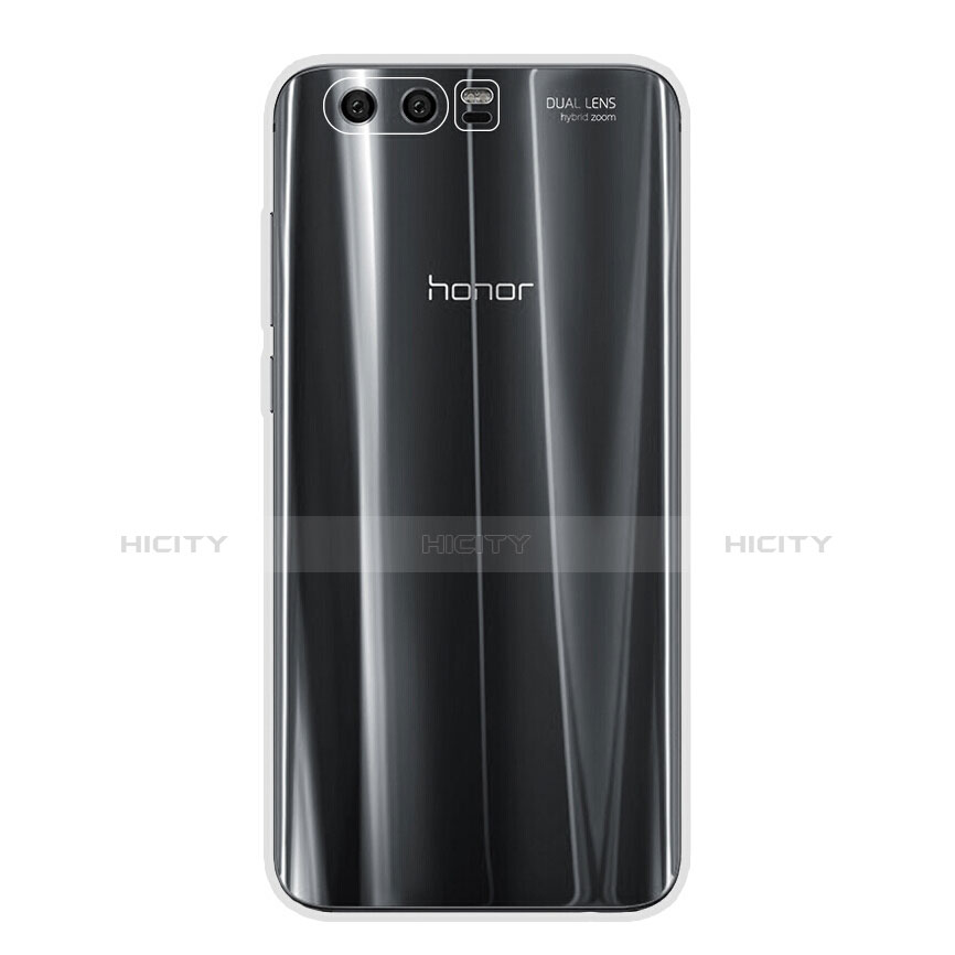 Huawei Honor 9用極薄ソフトケース シリコンケース 耐衝撃 全面保護 クリア透明 カバー ファーウェイ クリア