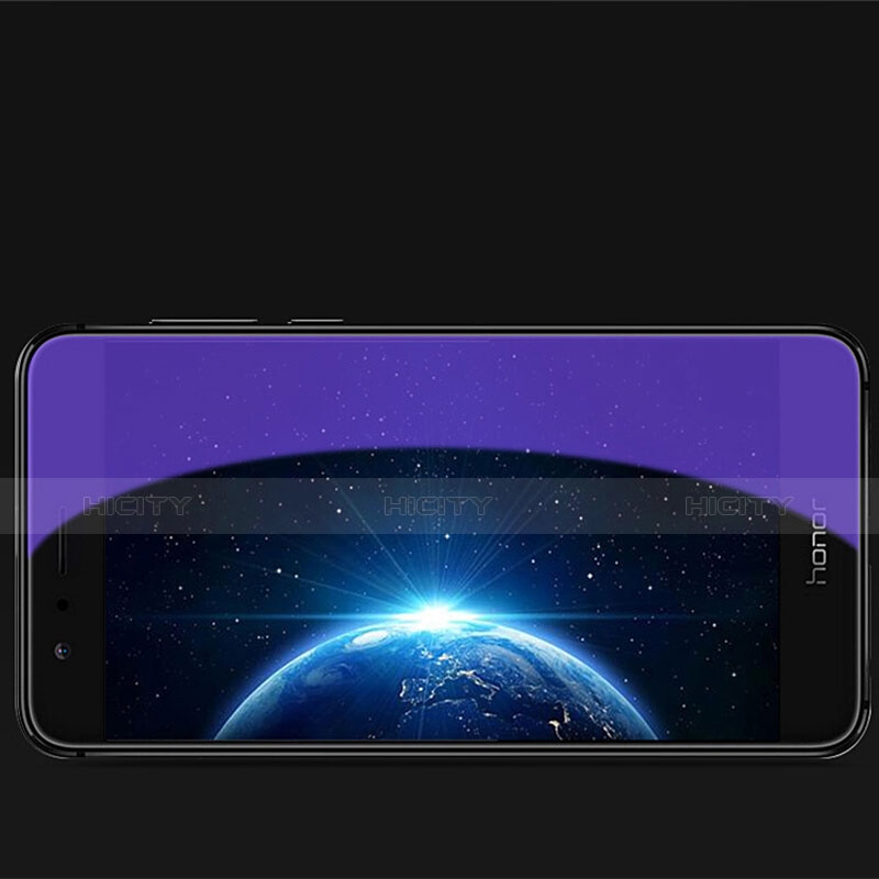 Huawei Honor 9用アンチグレア ブルーライト 強化ガラス 液晶保護フィルム ファーウェイ ネイビー
