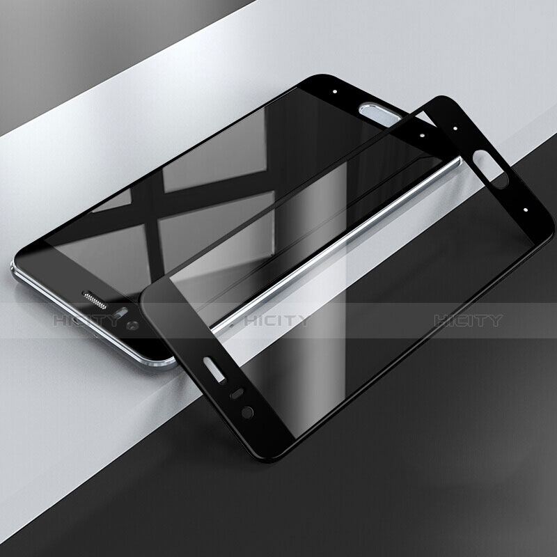 Huawei Honor 9用強化ガラス フル液晶保護フィルム F03 ファーウェイ ブラック