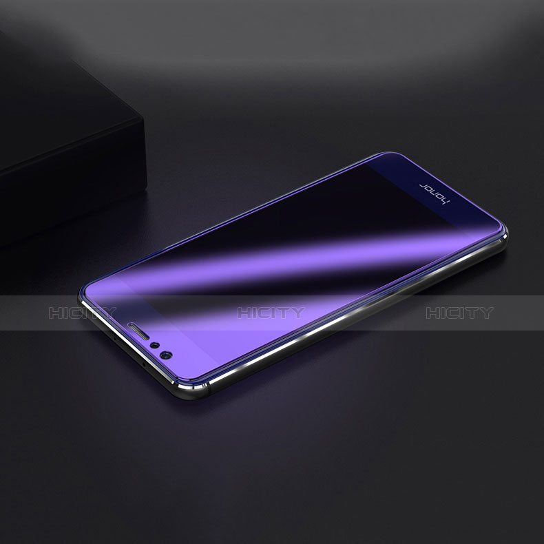 Huawei Honor 9用アンチグレア ブルーライト 強化ガラス 液晶保護フィルム B01 ファーウェイ ネイビー