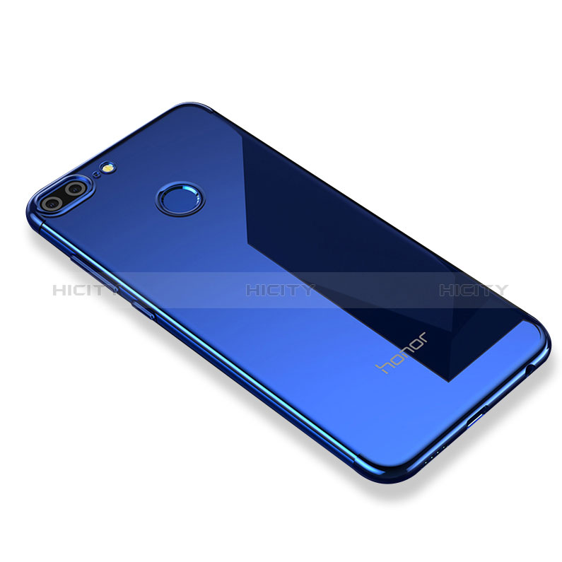 Huawei Honor 9 Lite用極薄ソフトケース シリコンケース 耐衝撃 全面保護 クリア透明 H01 ファーウェイ ネイビー