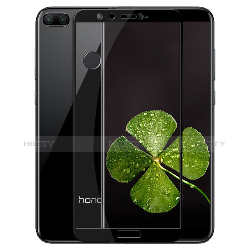 Huawei Honor 9 Lite用強化ガラス フル液晶保護フィルム F02 ファーウェイ ブラック