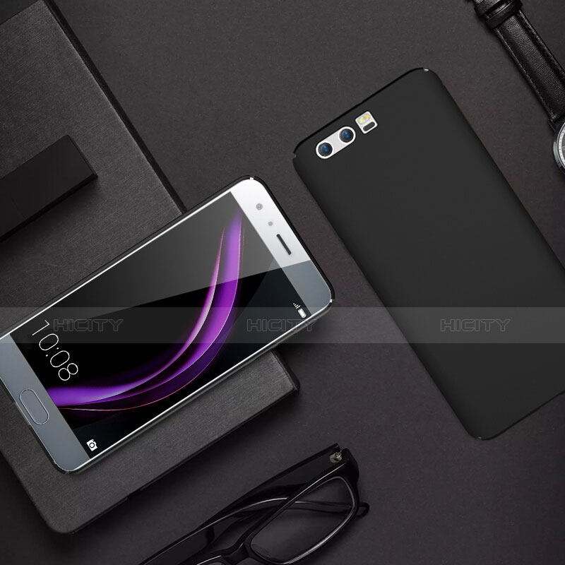 Huawei Honor 9 Premium用ハードケース プラスチック 質感もマット ファーウェイ ブラック