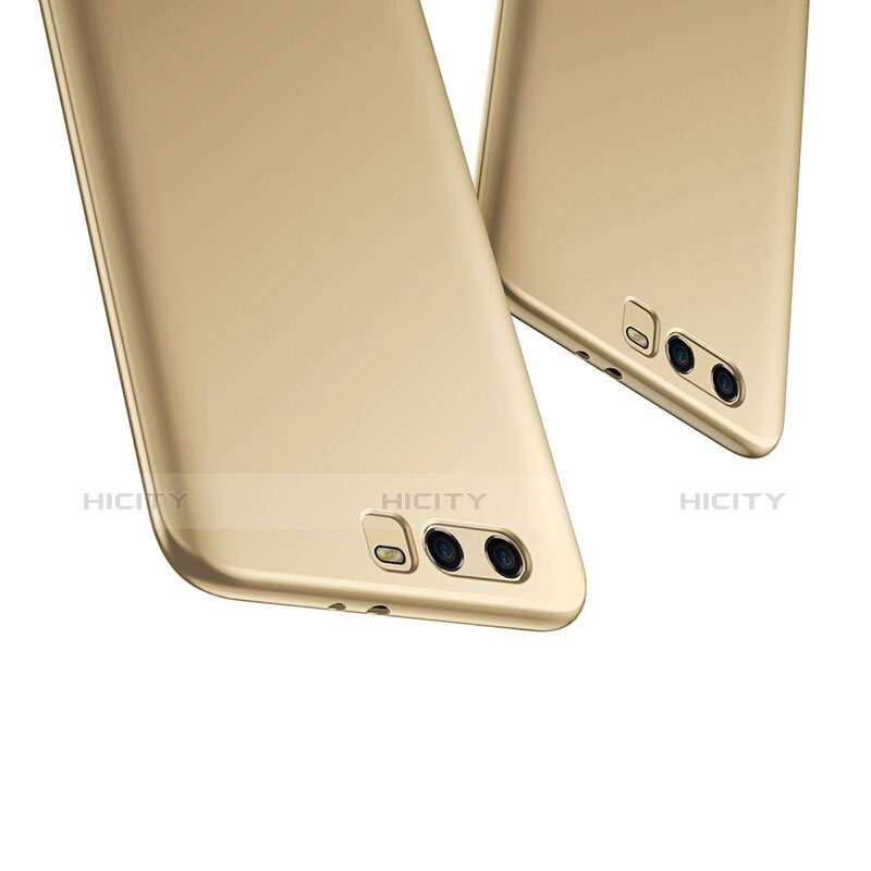 Huawei Honor 9 Premium用ハードケース プラスチック 質感もマット 前面と背面 360度 フルカバー ファーウェイ ゴールド
