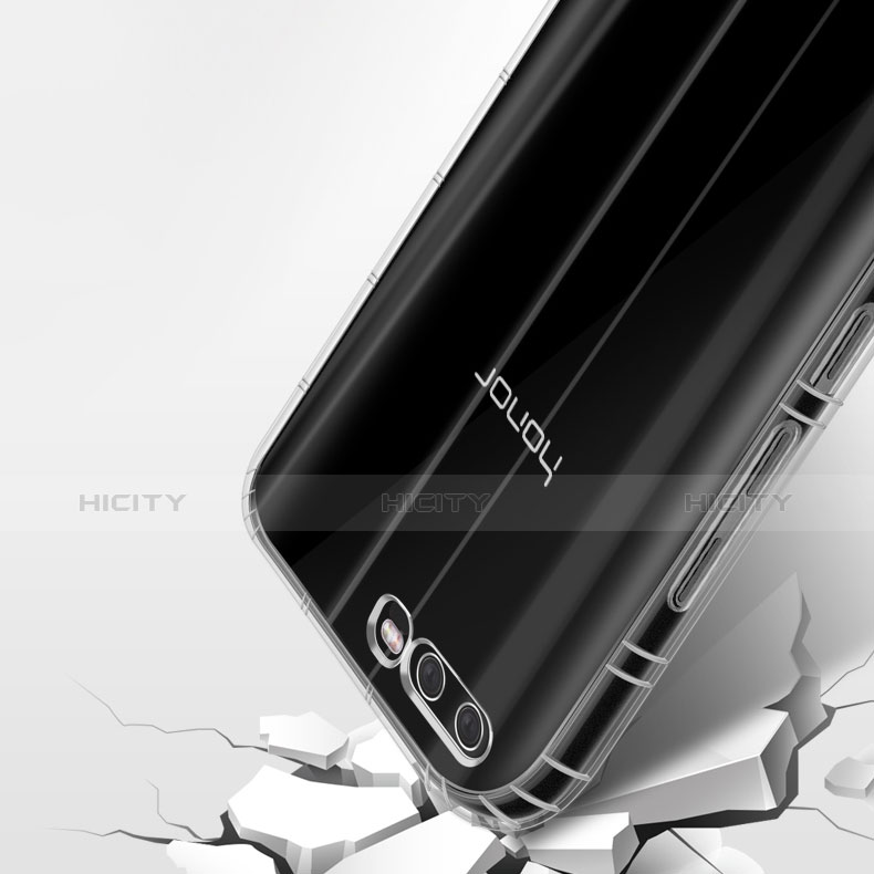 Huawei Honor 9 Premium用極薄ソフトケース シリコンケース 耐衝撃 全面保護 クリア透明 T08 ファーウェイ クリア