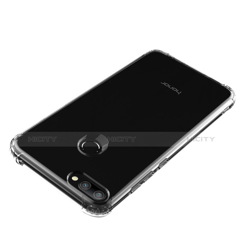 Huawei Honor 9i用極薄ソフトケース シリコンケース 耐衝撃 全面保護 クリア透明 カバー ファーウェイ クリア