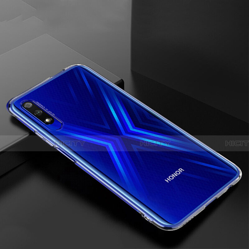 Huawei Honor 9X用極薄ソフトケース シリコンケース 耐衝撃 全面保護 クリア透明 カバー ファーウェイ クリア