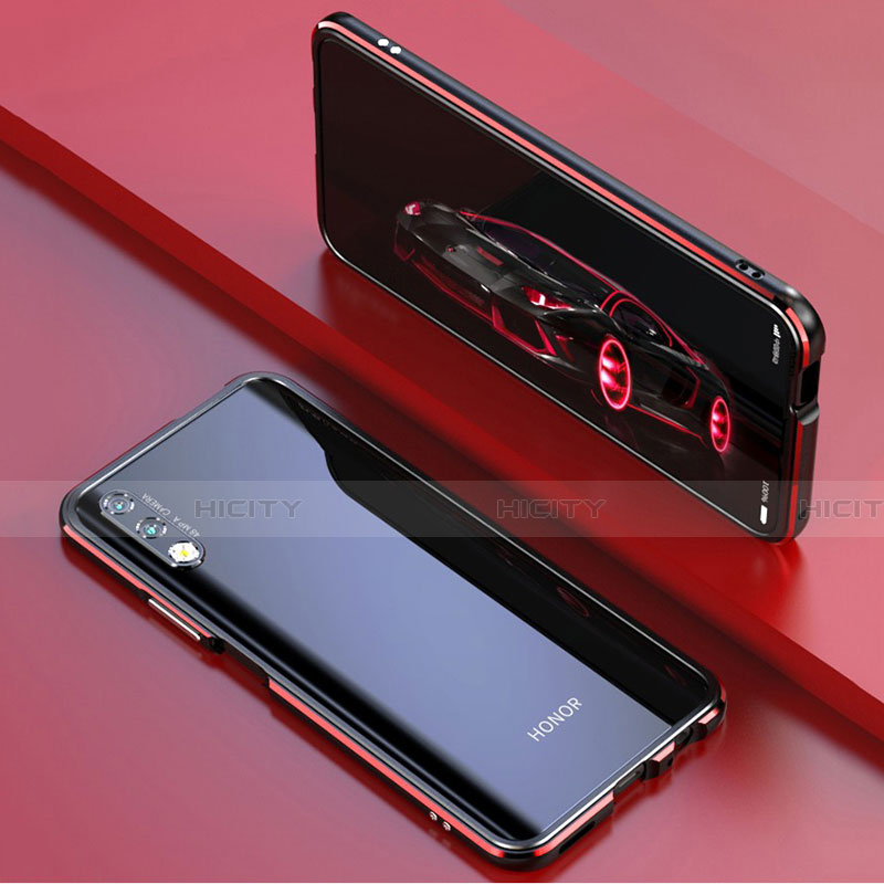 Huawei Honor 9X用ケース 高級感 手触り良い アルミメタル 製の金属製 バンパー カバー ファーウェイ 