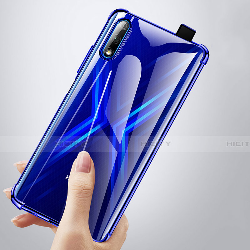 Huawei Honor 9X用極薄ソフトケース シリコンケース 耐衝撃 全面保護 クリア透明 H03 ファーウェイ 