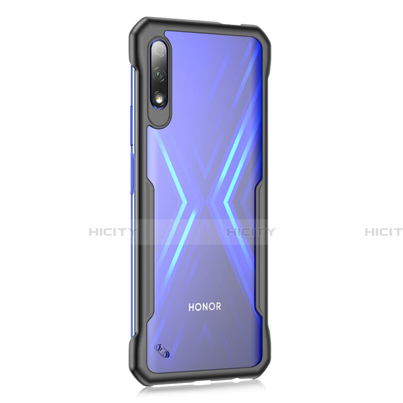 Huawei Honor 9X用ハイブリットバンパーケース クリア透明 プラスチック 鏡面 カバー M01 ファーウェイ 