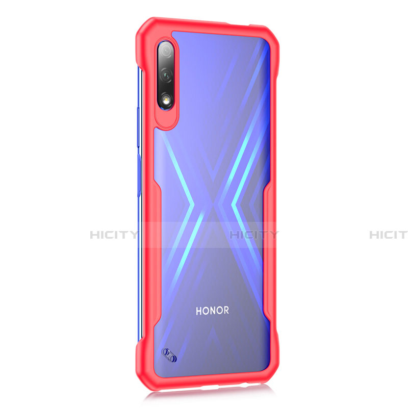 Huawei Honor 9X用ハイブリットバンパーケース クリア透明 プラスチック 鏡面 カバー M01 ファーウェイ 