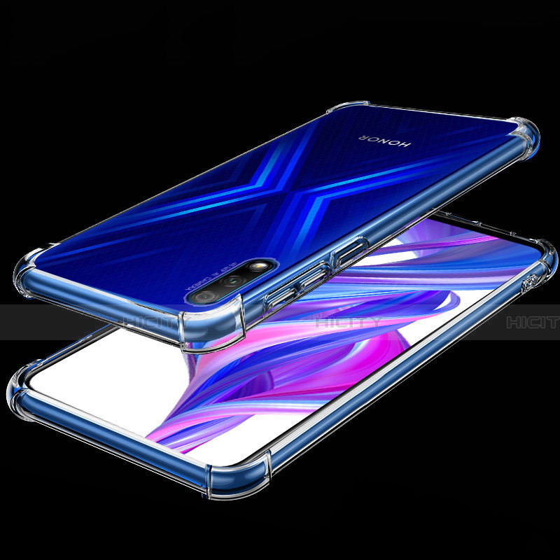 Huawei Honor 9X用極薄ソフトケース シリコンケース 耐衝撃 全面保護 透明 H05 ファーウェイ 