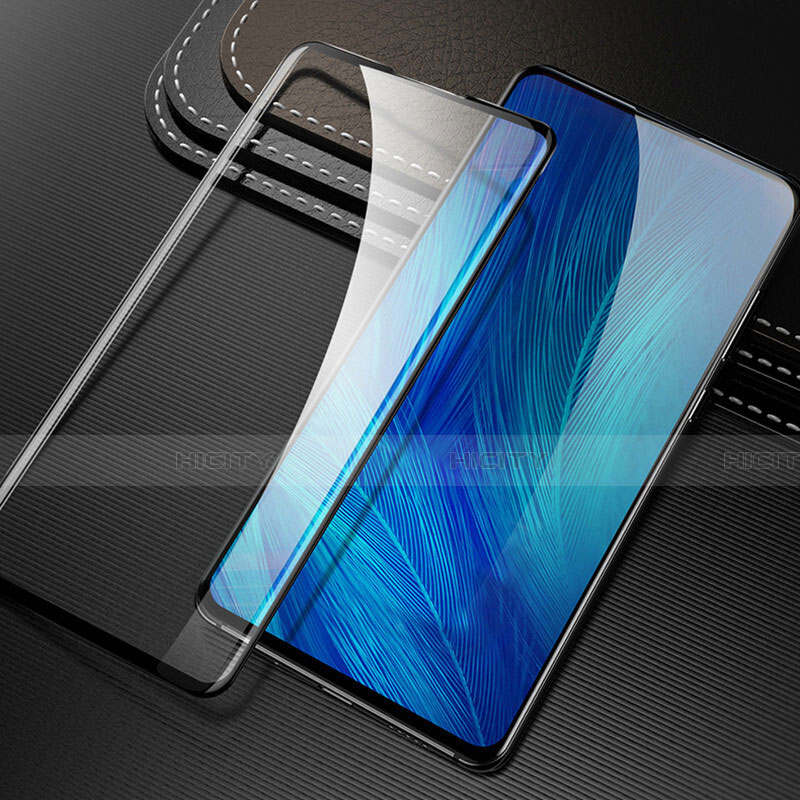 Huawei Honor 9X Pro用強化ガラス フル液晶保護フィルム F03 ファーウェイ ブラック