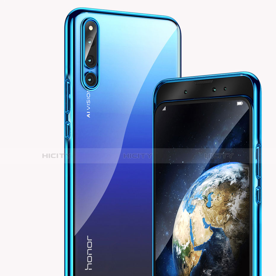 Huawei Honor Magic 2用ハードケース プラスチック 質感もマット 前面と背面 360度 フルカバー Q01 ファーウェイ ネイビー