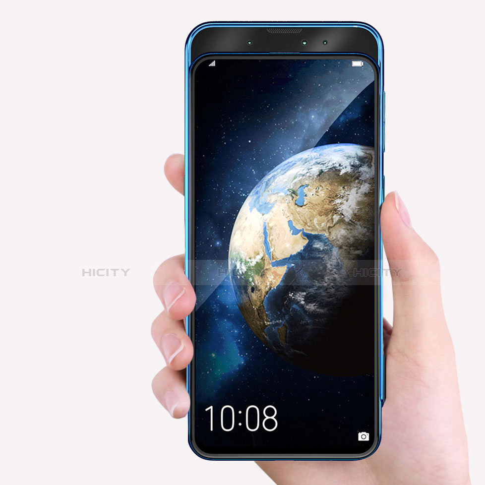 Huawei Honor Magic 2用ハードケース プラスチック 質感もマット 前面と背面 360度 フルカバー Q01 ファーウェイ ネイビー