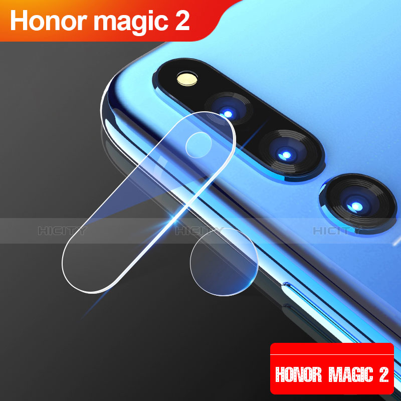 Huawei Honor Magic 2用強化ガラス カメラプロテクター カメラレンズ 保護ガラスフイルム C02 ファーウェイ クリア