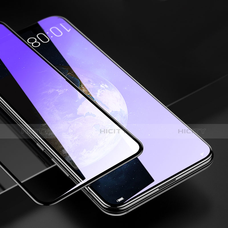 Huawei Honor Magic 2用強化ガラス フル液晶保護フィルム アンチグレア ブルーライト F02 ファーウェイ ブラック