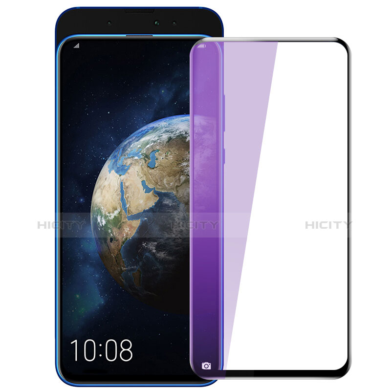 Huawei Honor Magic 2用強化ガラス フル液晶保護フィルム アンチグレア ブルーライト F04 ファーウェイ ブラック