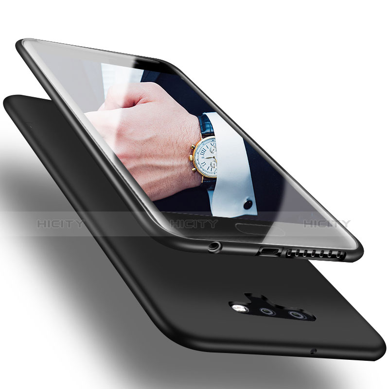 Huawei Honor Magic用極薄ソフトケース シリコンケース 耐衝撃 全面保護 ファーウェイ ブラック