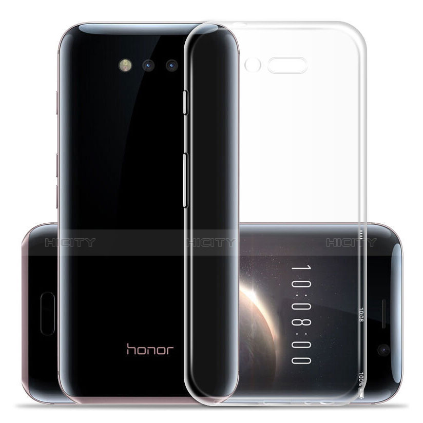 Huawei Honor Magic用極薄ソフトケース シリコンケース 耐衝撃 全面保護 クリア透明 カバー ファーウェイ クリア