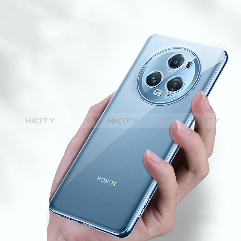 Huawei Honor Magic5 5G用極薄ソフトケース シリコンケース 耐衝撃 全面保護 クリア透明 LD1 ファーウェイ 