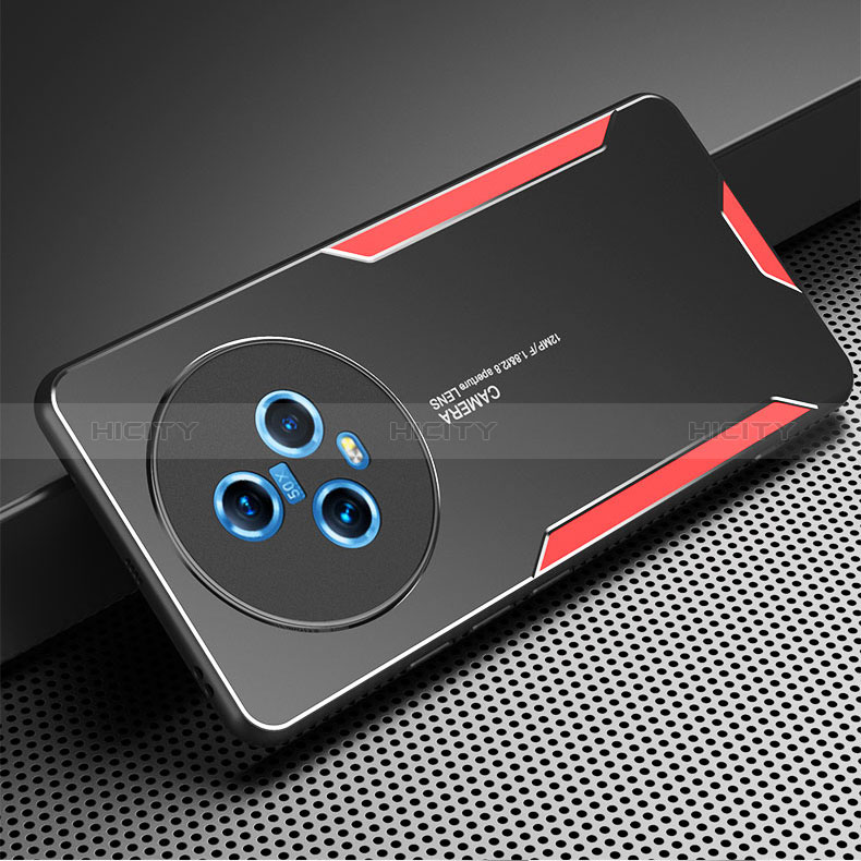 Huawei Honor Magic5 5G用ケース 高級感 手触り良い アルミメタル 製の金属製 兼シリコン カバー PB2 ファーウェイ 